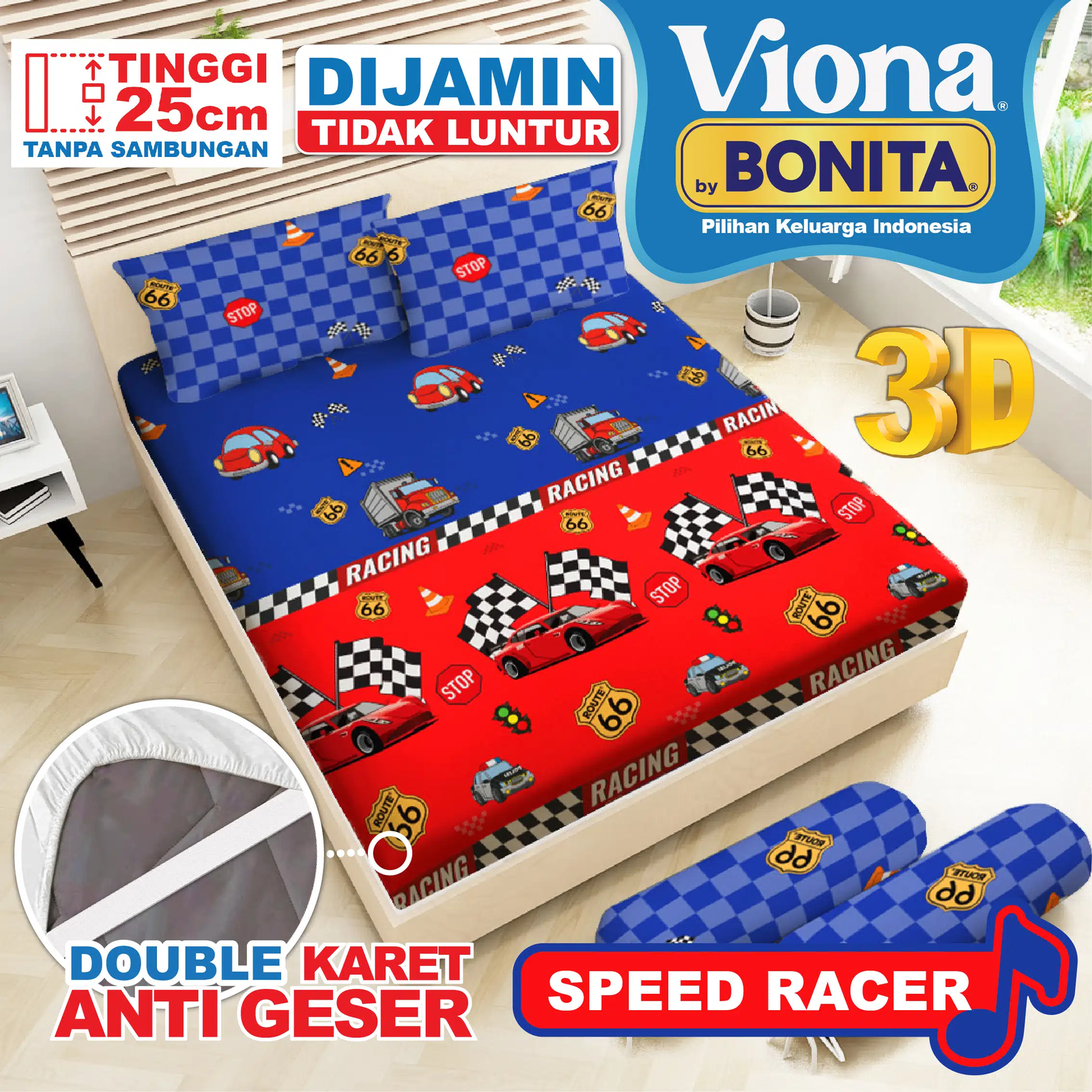 sprei-viona-motif-anak-speed-racer